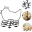 Black Chicken Design Egg Holder Rustic Countertop Egg Rack for Farmhouse Kitchen Organization 3