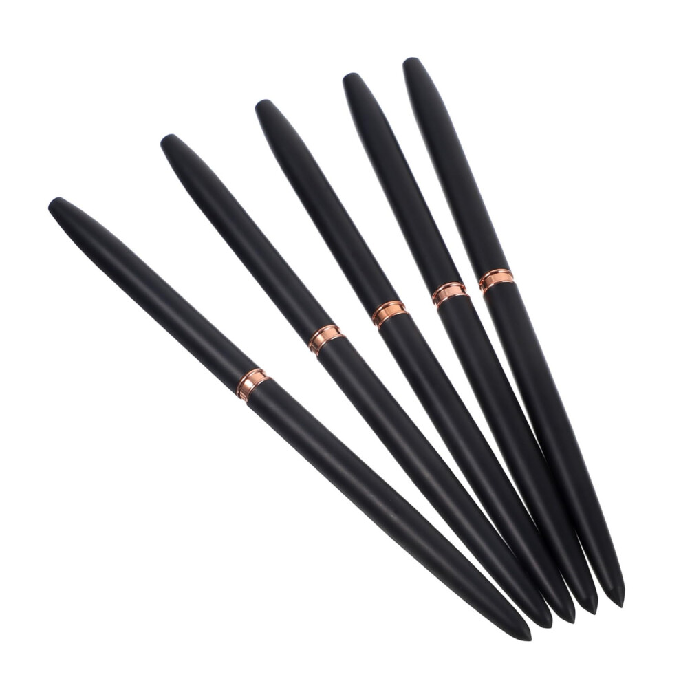 Nail Art Brushes Set with Liner Pens for Precision Line Drawing and DIY Manicure, 5pcs