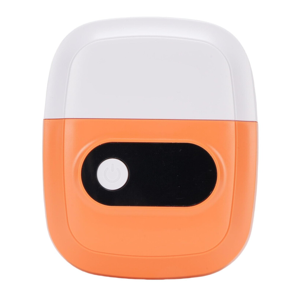 Orange Electric Foot Callus Remover Rechargeable Foot File For Cracked Heels With Replaceable Heads