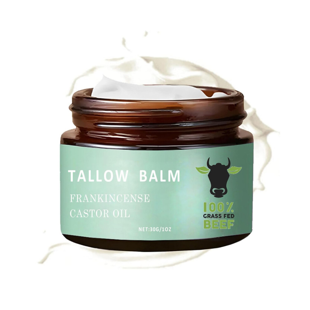 Cream Beef Tallow Face Deep Hydration Moisturizer For All Skin Types Lightweight Non Greasy