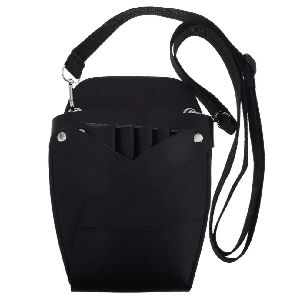 Hairdressing Tool Belt with Quick Access Layout, Adjustable Waist Pouch for Scissors and Combs