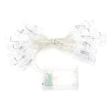 Battery Operated Decorative Lights Waterproof Indoor Outdoor Lights Gift Choice String Lights Photo Clip String Lights With Led Glow For Displaying
