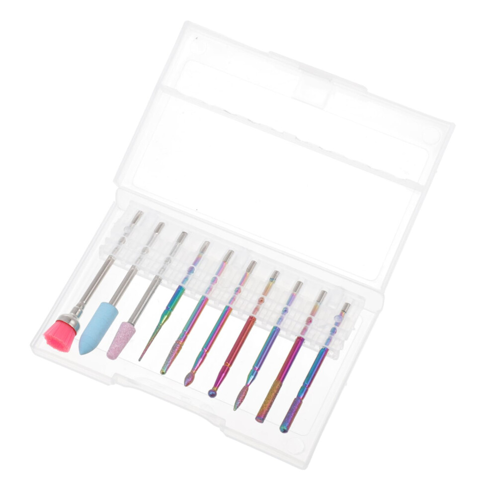 Professional Tungsten Carbide Nail Drill Bits Set for Fast Shaping Manicure Pedicure Salon Use