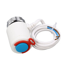 Raccoglitore d'acqua per valvola termostatica di riscaldamento a pavimento, filettatura M30x1,5 mm, 230VAC