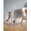 FEANDREA Cat Scratching Post with Spring Pompom with Built-in Bell, Light Grey 2