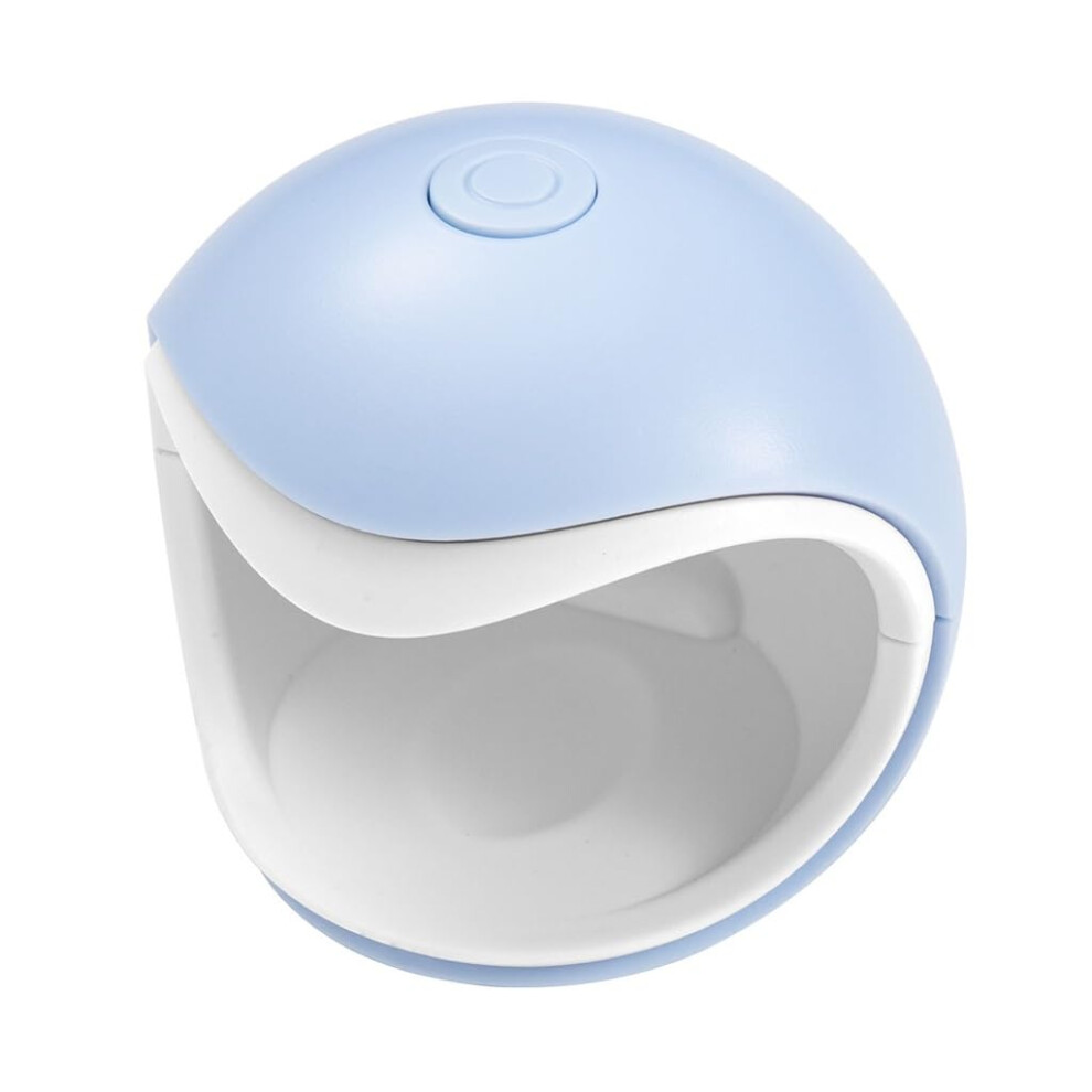 Blue/Light Nail Lamp Uv Led Nail Dryer Egg Shaped Compact For Gel Nails Home And Salon