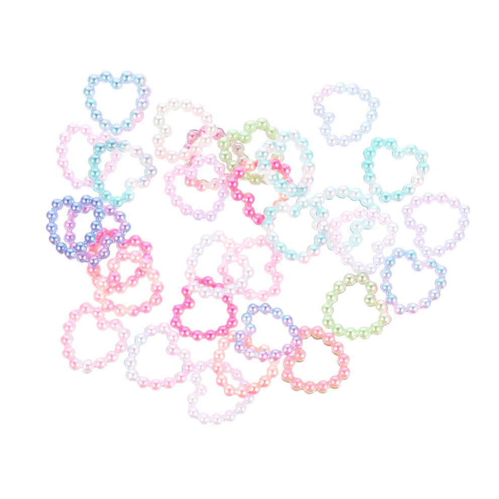 Pearl Nail Art Decorations with Assorted Stylish Charms for DIY Manicure and Acrylic or Natural Nails