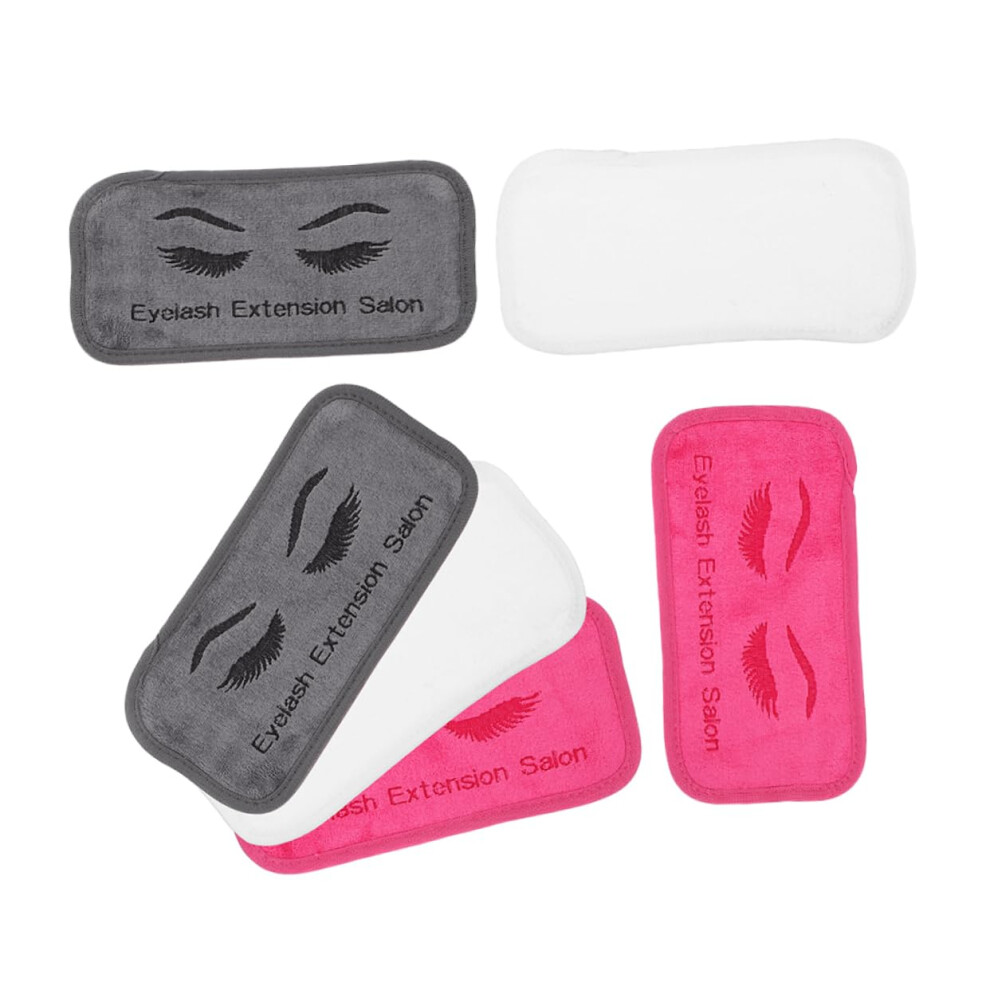 6Pcs Reusable Eyelash Extension Forehead Pads Soft Comfortable Cushion MultiColor for Salon