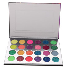 BIUDECO Glitter Eyeshadow Palette Glow in Dark Halloween Makeup with Wide Colors and Long Wear