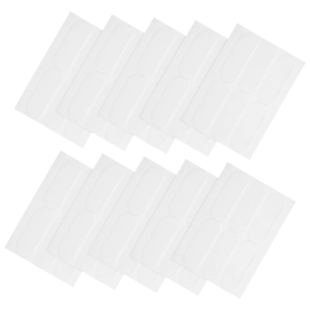 Ear Correction Patches 60pcs Transparent Invisible Ear Lifting Tape Silicone Support for Women