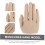 Practice Hand for Nail Art with Realistic Shape, Reusable Silicone Manicure Training Hand Model 4