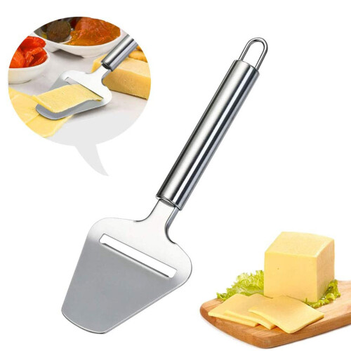 Practical Cheese Plane, Strong and Durable Stainless Steel Material, Sharp Blade Cheese Cutter, Comfortable Grip Handle, Convenient for Indoor