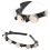 Tiara Boho com Pérolas de Cristal, Tiara com Pérolas e Strass, Tiara Trançada Brilhante com Zircônias, Tiara Dupla com Torção, Pérolas 3