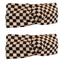 Twist Knot -tyylinen panta ensiluokkaisesta materiaalista, liukumattomat, muodikkaat ja mukavat solmitut pannanauhat naisille