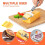 Practical Cheese Plane, Strong and Durable Stainless Steel Material, Sharp Blade Cheese Cutter, Comfortable Grip Handle, Convenient for Indoor 2