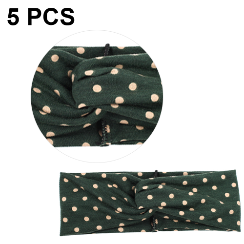 Ελαστικές κορδέλες μαλλιών με floral print, σετ μαμάς και κόρης που ταιριάζουν, 1