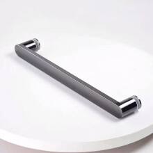 Push and Pull Glass Door Handle Stainless Steel for Glass Doors, Bathroom Door Handle, Glass Door Hardware