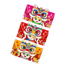 6Pcs Luxurious Snake Year 2025 Money Envelopes Festive-X065