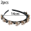 Tiara Boho com Pérolas de Cristal, Tiara com Pérolas e Strass, Tiara Trançada Brilhante com Zircônias, Tiara Dupla com Torção, Pérolas 2