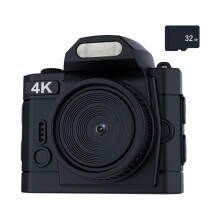 Daumengesteuerte 4K-Videokamera mit 64-Ausgestattet mit 32G