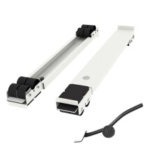 2-teilige verstellbare Wäscheständer-Möbel-Bewegungsrolle für-2