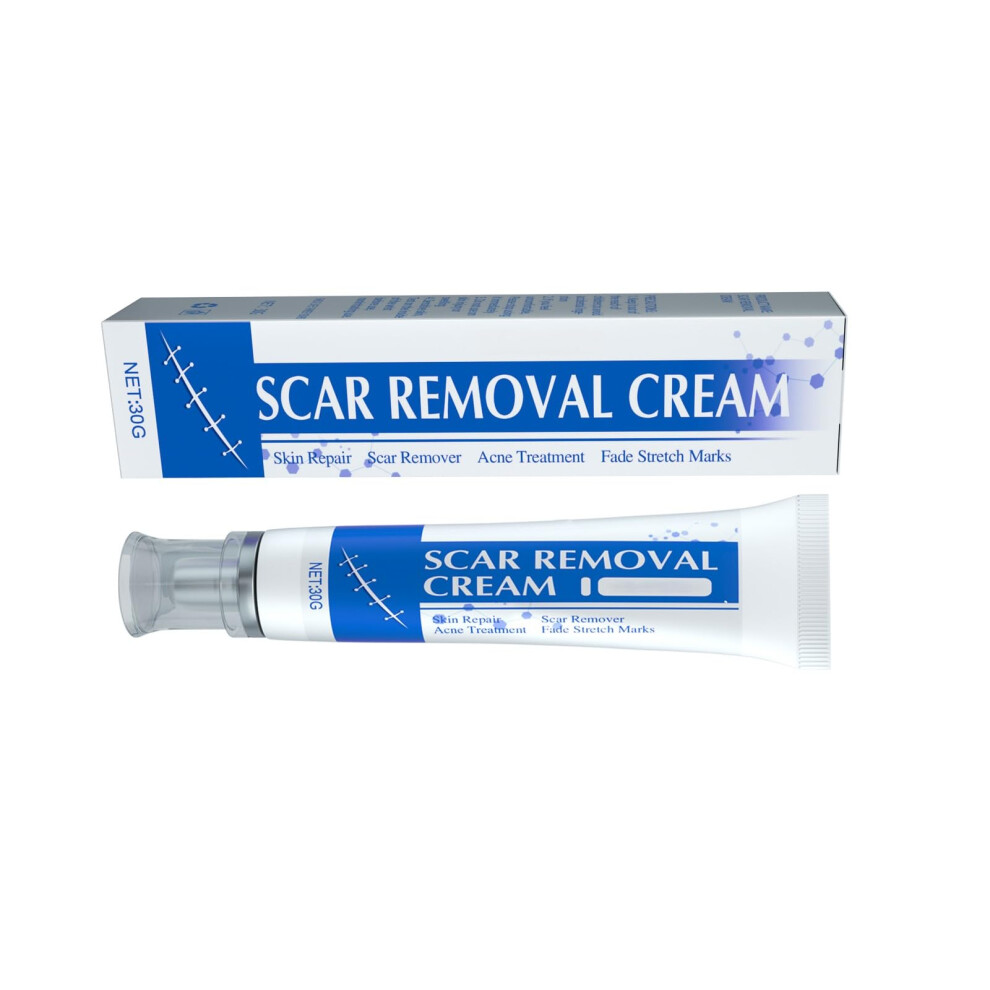 Cream Scar For Face And Body With Shea Butter And Squalane, Softens Scars And Minimizes Redness