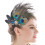 Σετ Flapper Fascinator, Αξεσουάρ Μαλλιών με Φτερά Παγωνιού για Φωτογράφιση & Ειδικές 8