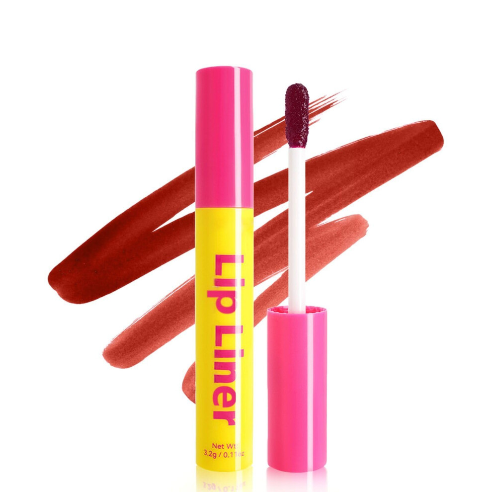 Cream 2 In 1 Long Lasting Nude Lip Stain And Moisturizing Lip Liner Nontransfer Pigmented 05