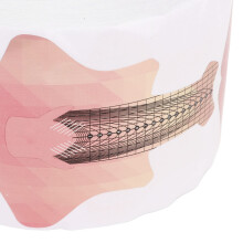 500pcs Self Adhesive Nail Extension Forms with Clear Length Markings for Acrylic and Gel Nails