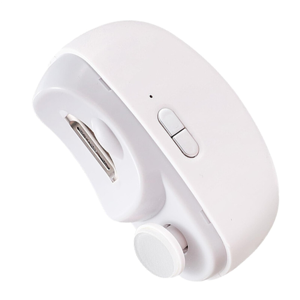 Electric Nail Clipper with 2 in 1 Clipping Collection, Low Noise Automatic Nail Trimmer for Seniors