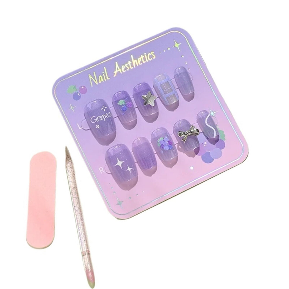 Kawaii Fruit Nail Art Decorations with Playful Designs for Easy DIY Manicure Girls Gift S263755