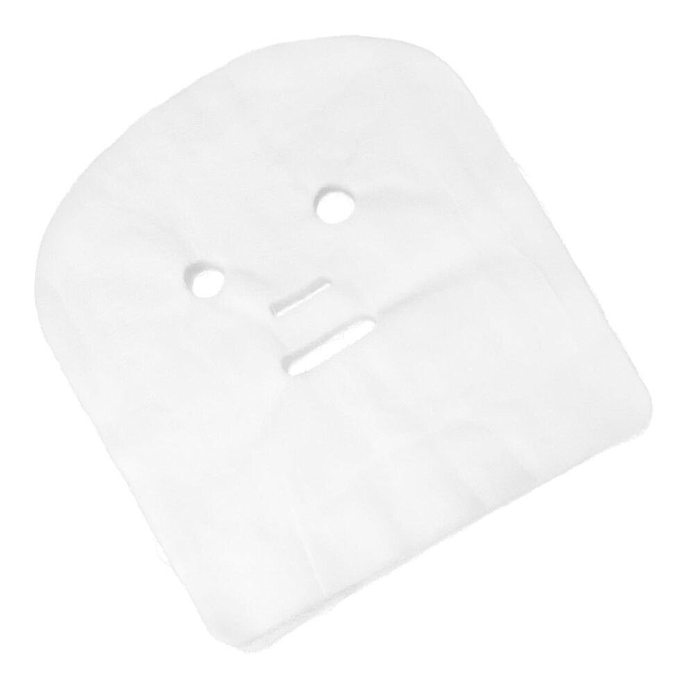 100pcs Precut Disposable Facial Gauze Mask Sheets for Spa Skincare Treatments