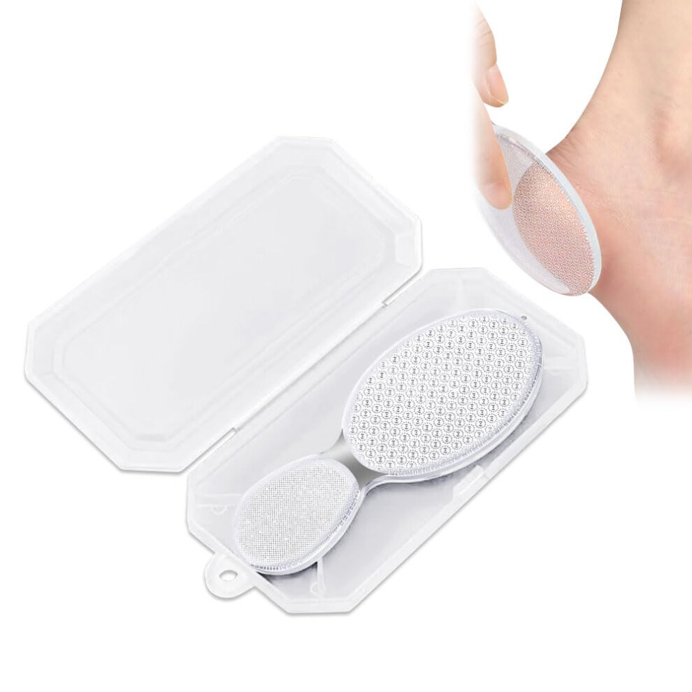 Nano Glass Foot File Callus Remover with DualSided Exfoliation for Dead Skin and Cracked Heels