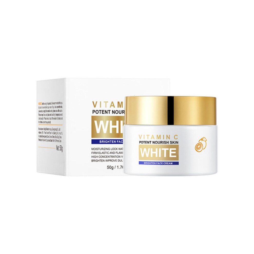 Cream Vitamin C Face 50G Â Hydrating Facial Moisturizer Brightens Skin Tone And Soothes