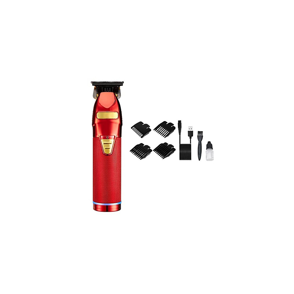 Hair Clippers for Men with Stainless Steel Blades, Cordless Waterproof Trimmer, USB Rechargeable