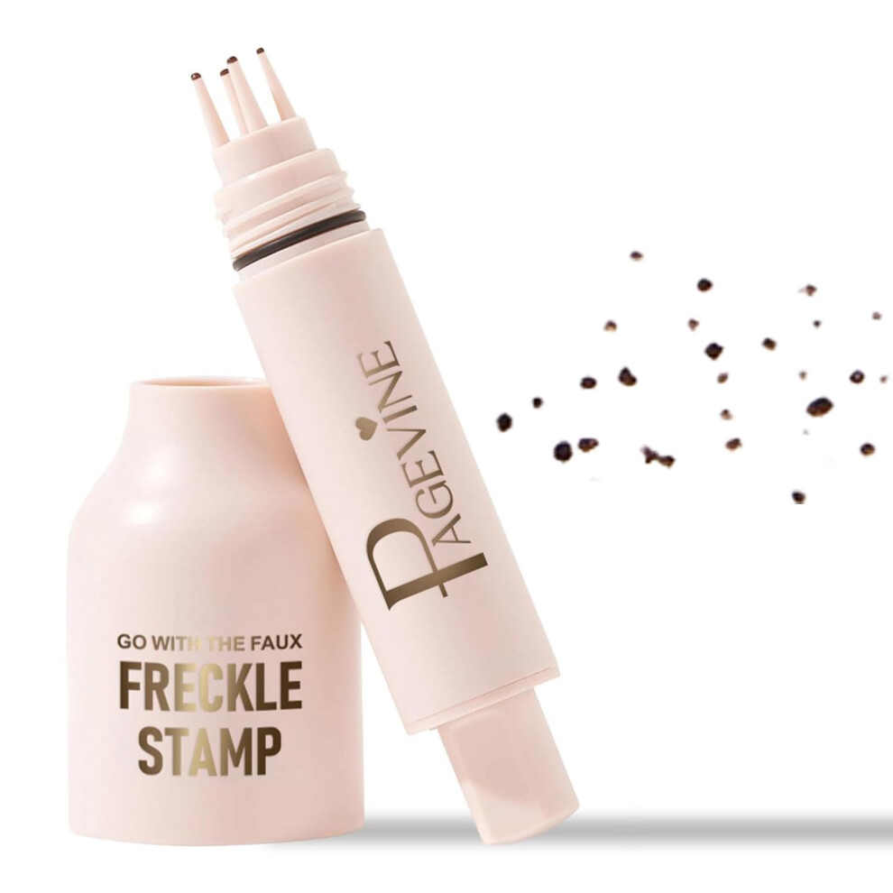 Dark Waterproof Longlasting Freckle Pen For Natural Fake Freckles Makeup With Precision Stamp Â