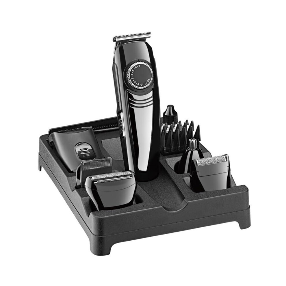 Hair Clippers for Men Cordless Beard Trimmer Grooming Kit with Titanium Blades Waterproof USB Rechargeable