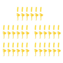 60X Bandenwisselaaronderdeel Nylon Montage Demontagekop Duck Inzet Velgbeschermer