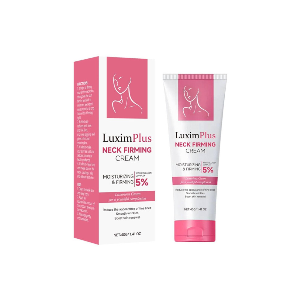 Neck Firming Cream with Instant Lift, Anti Aging Hydration for Wrinkles and Crepey Skin 1pc