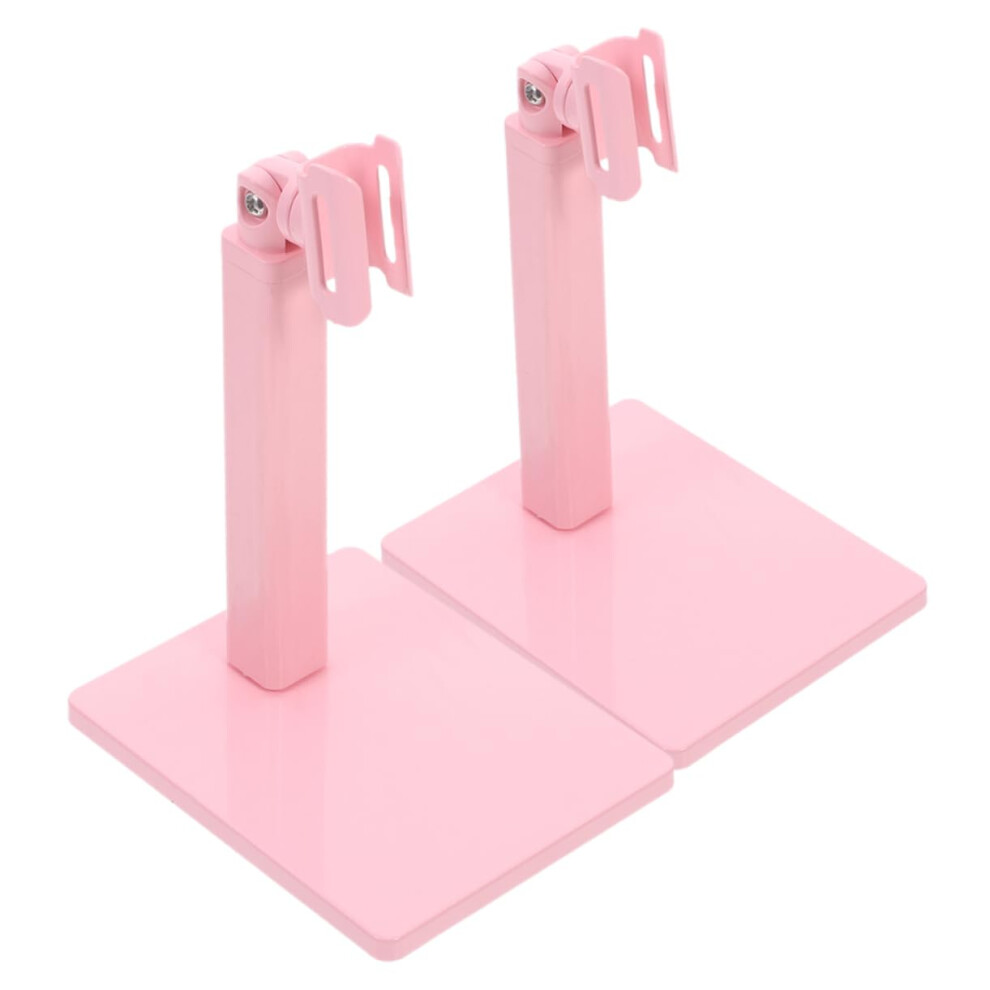 2pcs 360 Rotating Telescopic Nail Lamp Stand LED Manicure Lamp Holder for Home and Salon Use