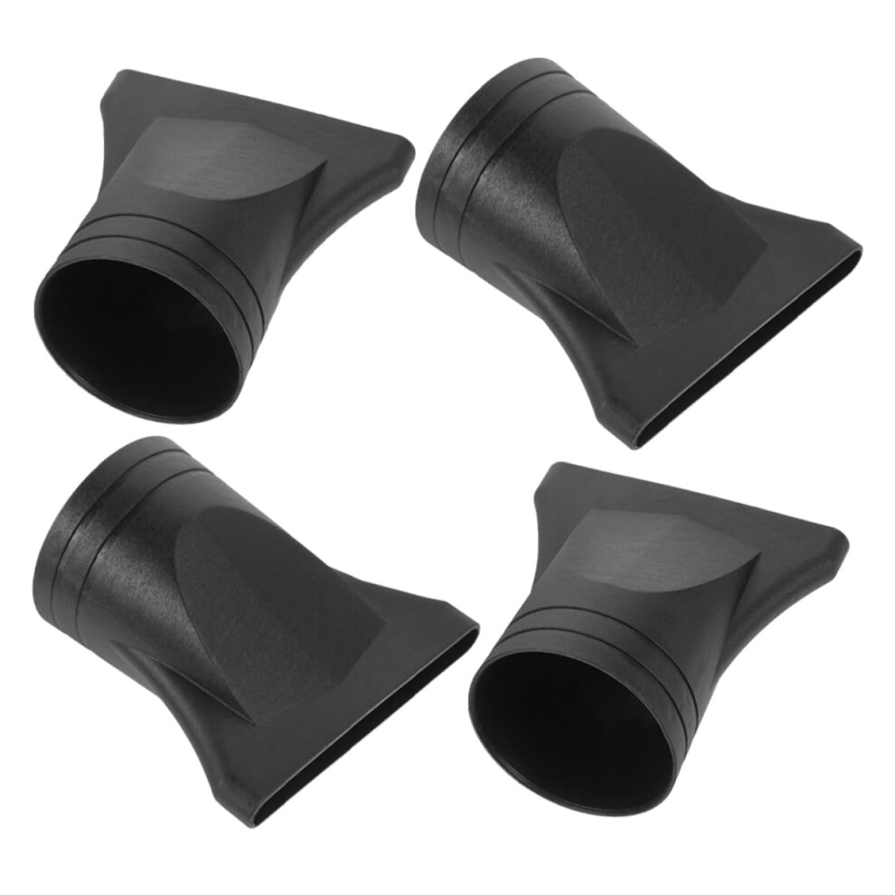 4pcs Hair Dryer Narrow Concentrator Nozzle Blow Dryer Attachment for Precision Styling