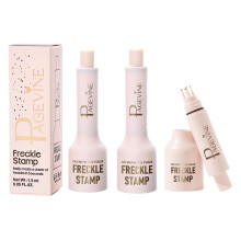 Freckle Stamp Pen Waterproof 12H Wear Natural SunKissed Dual Shade Quick Makeup Tool 1#Light+4#Espresso