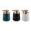 Travel Marble StripesCeramic Bottle-Two round matte dark 2