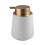 Travel Marble StripesCeramic Bottle-Two round matte dark 3