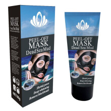 Peel Off Face Mask z węglem drzewnym i popiołem wulkanicznym, głęboko oczyszczająca maska złuszczająca pory, usuwająca uporczywe plamy i