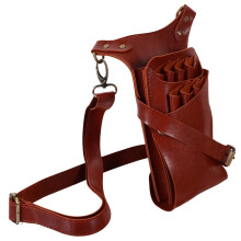 Hairdressing Scissor Pouch with Dedicated Pockets, Adjustable Barber Tool Belt for Salon Use