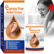 Ear Drops for Tinnitus Relief and Wax Removal, Quick Absorption, Reduce Noise, Gentle Application, 1 Pack