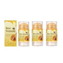 Neck Firming Stick with Deep Hydration, Solid Face and Neck Serum for Elasticity, 3 Count Pack