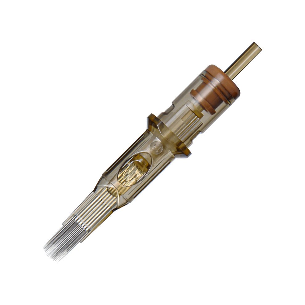 Tattoo Cartridge Needles 20PCS Membrane Safety Round Magnum 1007RM Disposable Sterile Pack