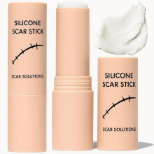 Scar Removal Stick with Centella and Vitamin E, Waterproof Silicone Scar Treatment for All Skin, 2PC